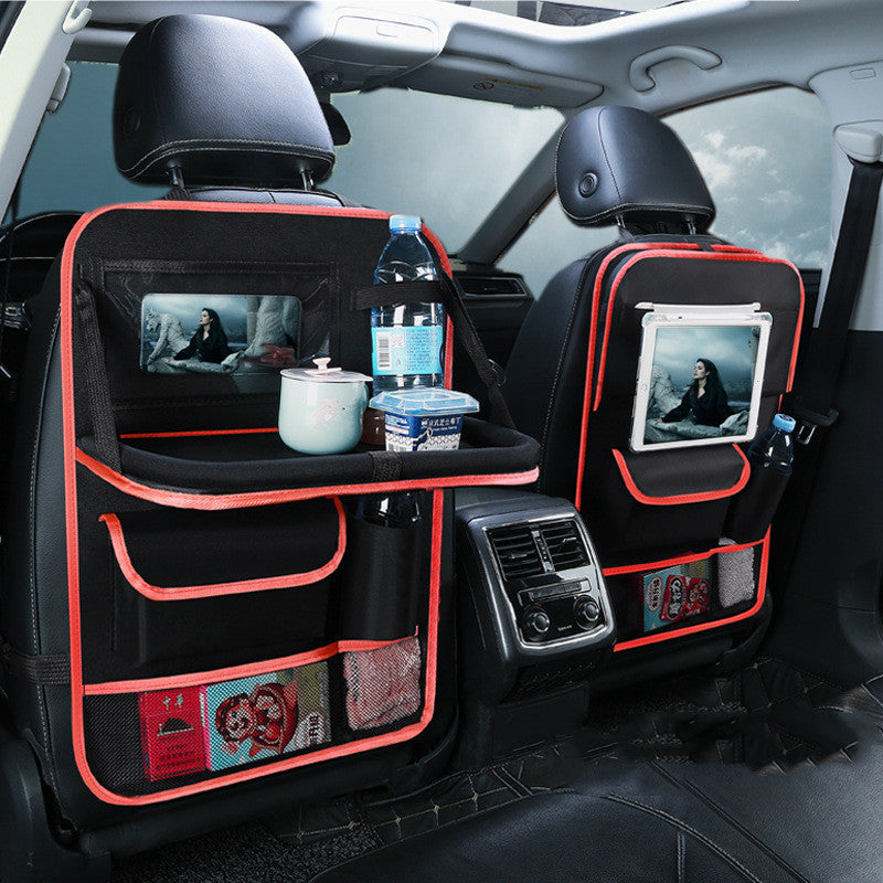 Sac de rangement pour dossier de siège de voiture multifonction