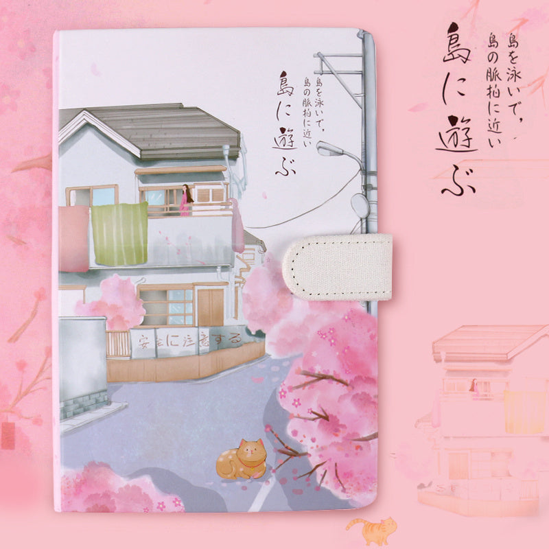 Illustration de page en couleur de compte de main de style rétro