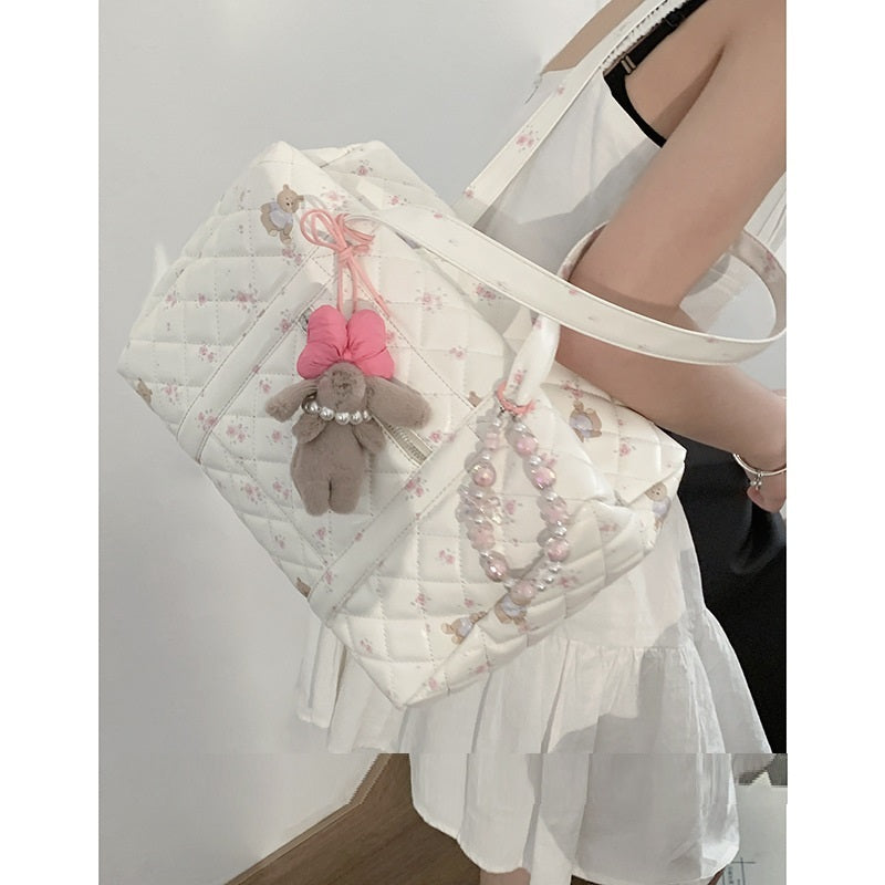 Sac de banlieue à une épaule pour fille de grande capacité High Sense