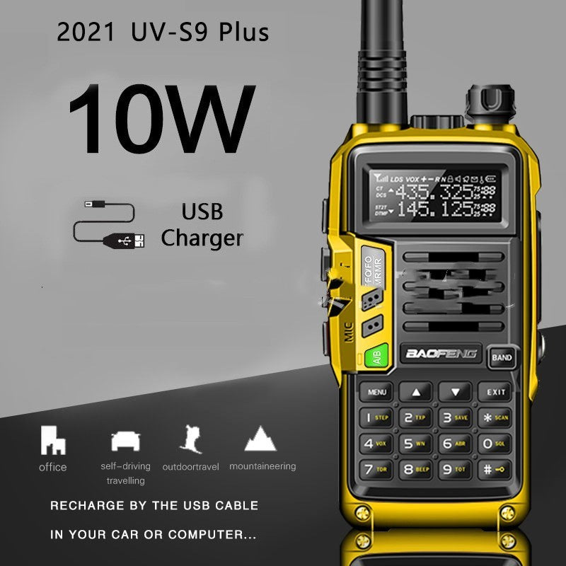 Interphone double segment UV-5R USB haute puissance