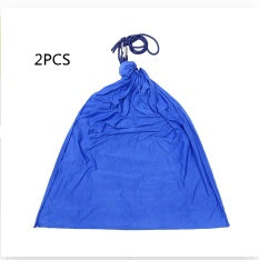 Hamaca columpio interior y exterior de algodón para niños, para acurrucarse hasta terapia sensorial infantil, paquete elástico suave, asiento estable