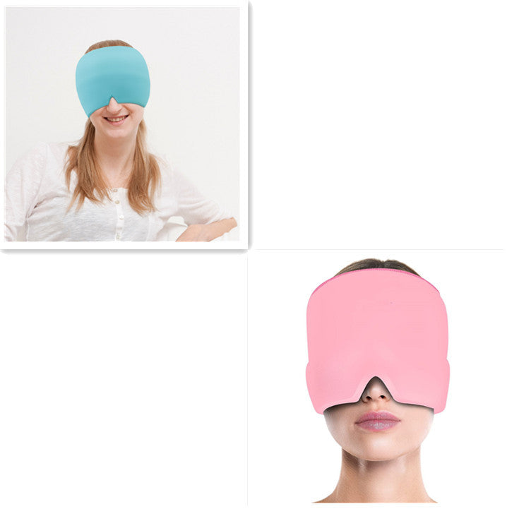 Mascarilla para ojos en gel para aliviar el dolor de cabeza