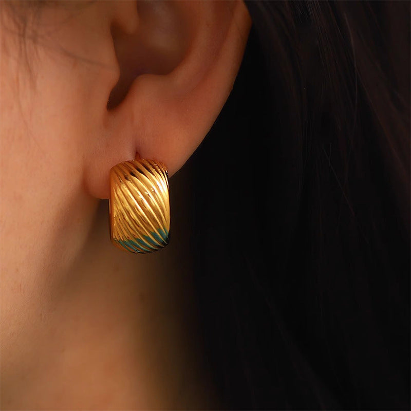 Women's Fashion Personality Texture Earrings
