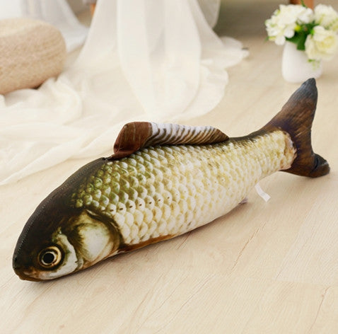 Version sans pince à chat - Jouet de poisson électrique de simulation de poisson sauteur électrique