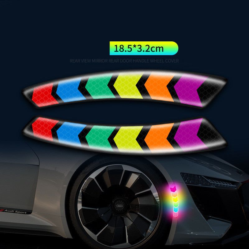 Autocollant réfléchissant pour bande anti-collision de porte de voiture GM