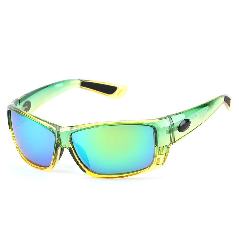 Gafas de sol polarizadas de pesca deportiva TR-90 con logotipo personalizado