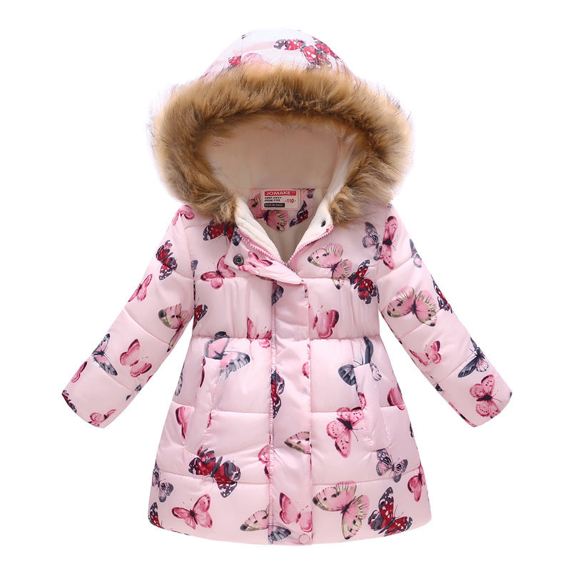 Vestes d'hiver pour enfants, manteau rembourré en coton