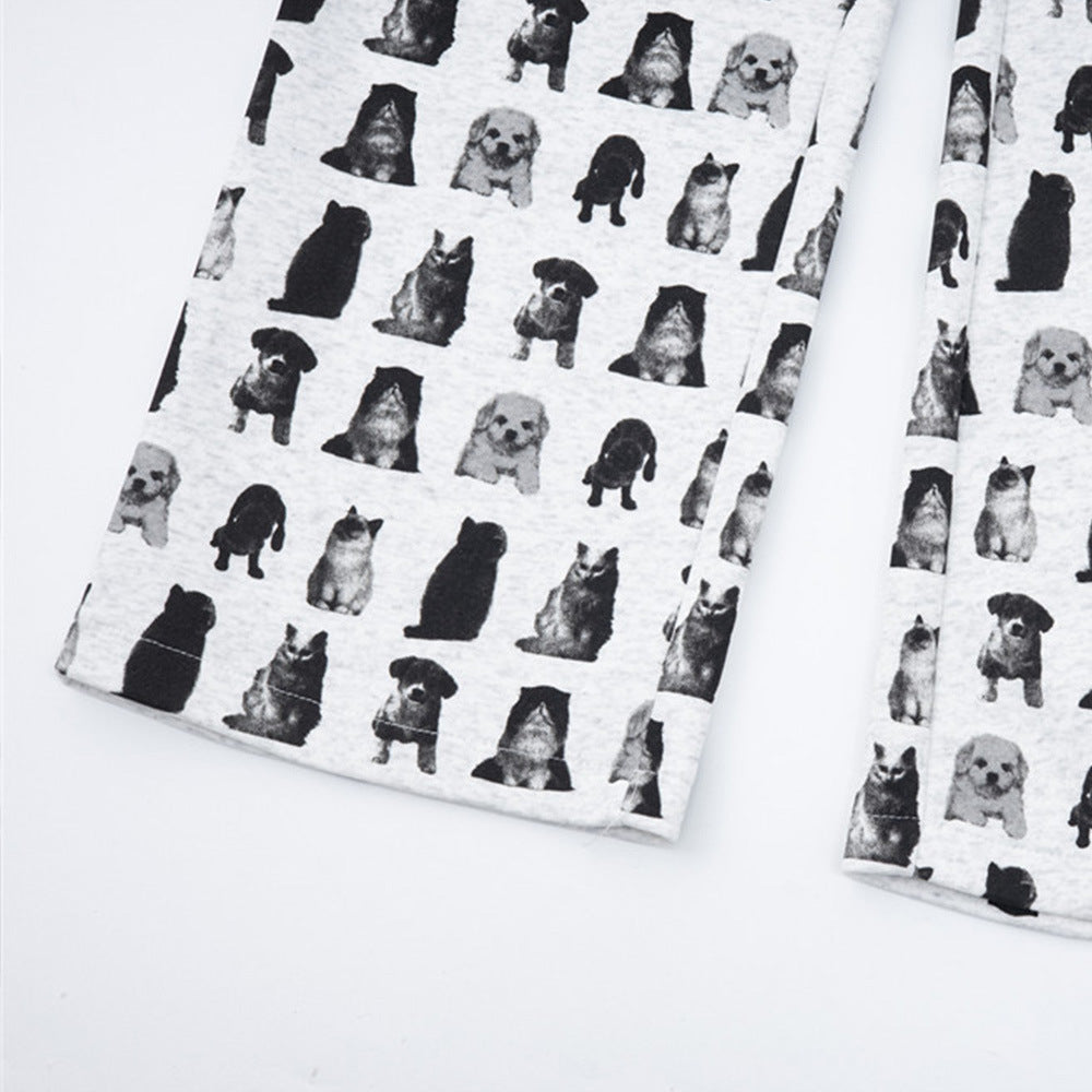 Animal Full Printed Men's Hip Hop Trousers