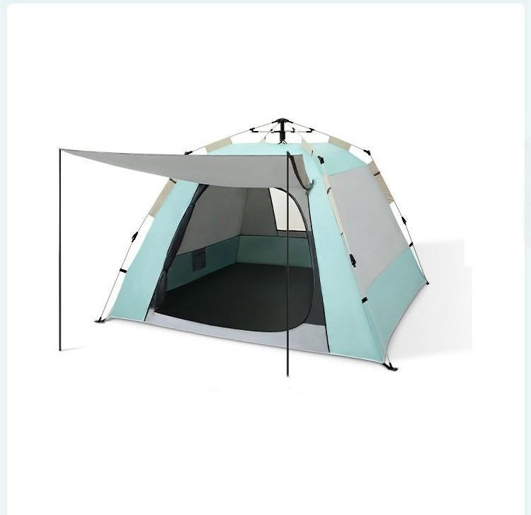 Tente de Camping pliable et épaississante automatique, protection solaire, pique-nique sauvage, maison, ensemble complet