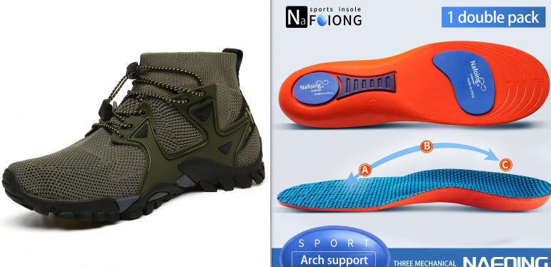 Chaussures de randonnée décontractées pour hommes de grande taille