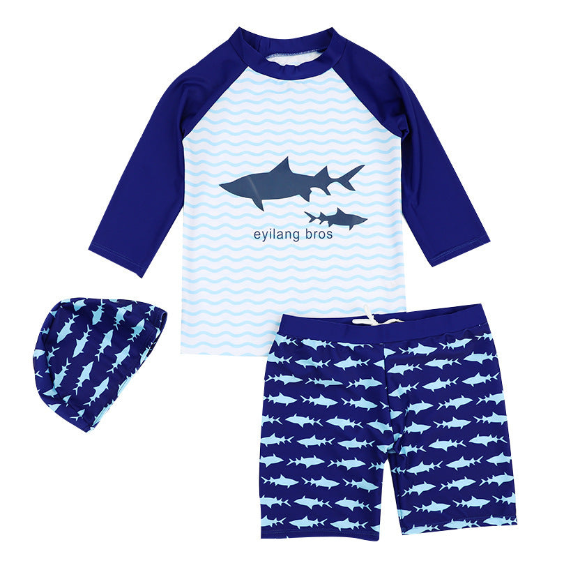Maillot de bain pour enfants garçons Boxer fendu maillot de bain bébé maillot de bain dessin animé séchage rapide maillot de bain garçon