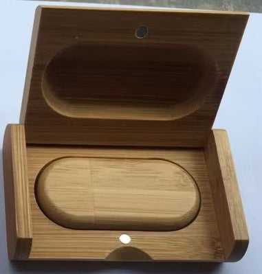 Unidad USB de madera, juego de discos U de regalo, bambú de arce, creativo