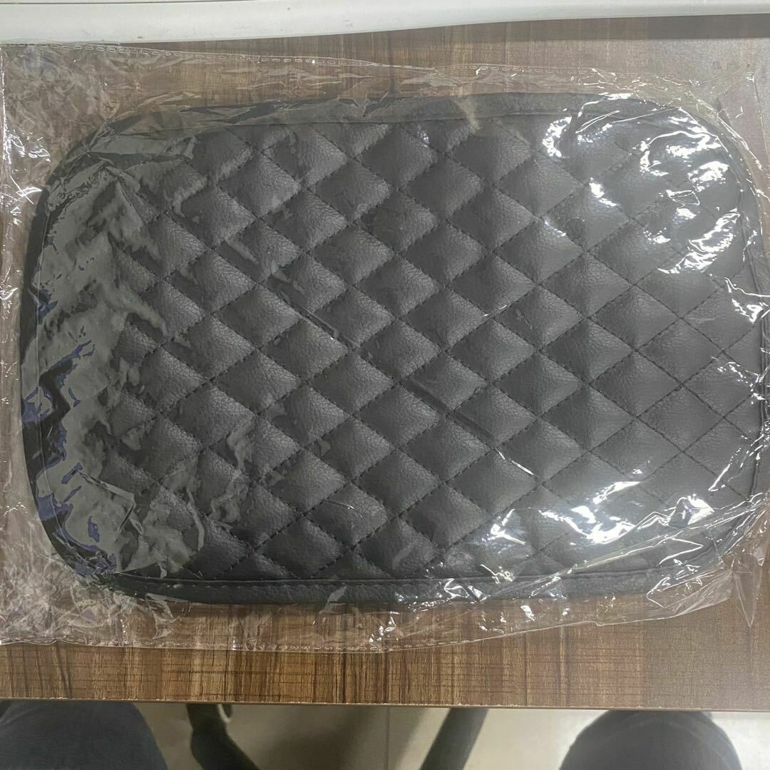 Funda de cojín Universal para reposabrazos de consola central de coche, Protector de almohadilla de cuero PU