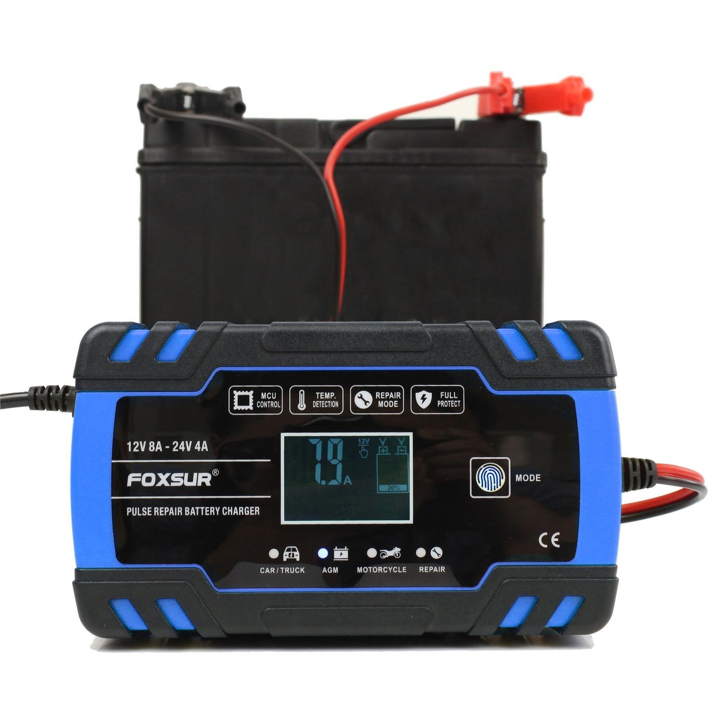 Chargeur universel pour motos, voitures, camions