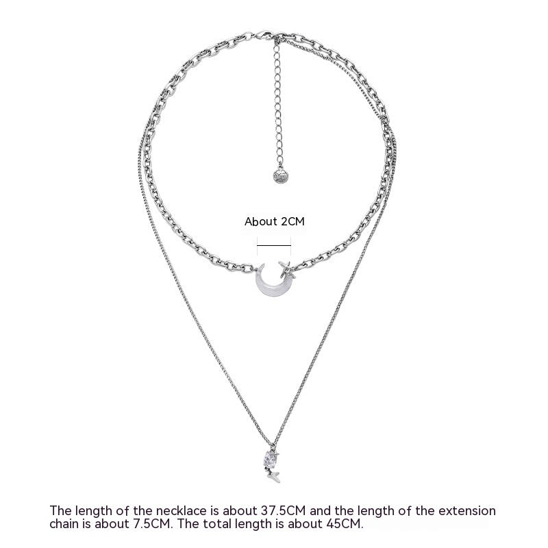 Original Dream Star Moon Necklace