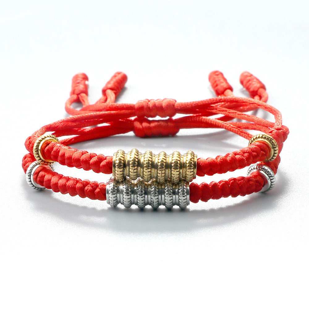 Bracelet Couple Rond Or Et Argent
