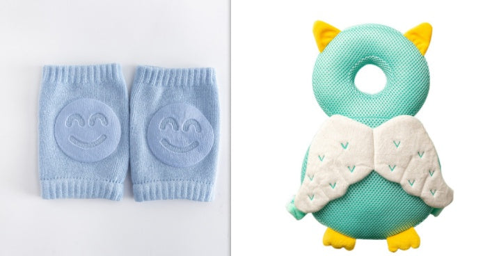 Chaussettes d'été en éponge pour bébé, genouillères rampantes pour tout-petits
