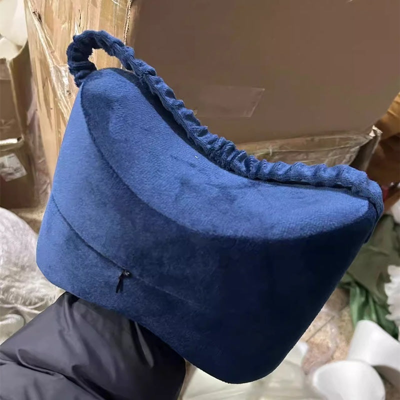 Almohada de espuma con memoria para cerradura de pierna, almohada para rodilla, almohadilla con clip