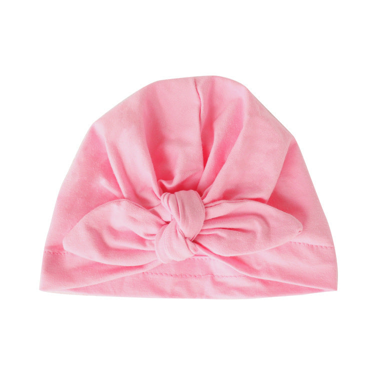 Fournitures pour bébé Fournitures pour bébé Couvre-chef noué de couleur unie