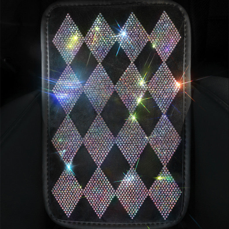Ceinture de sécurité pour frein à main en diamant, épaulière, poignée de perçage à chaud, couverture complète de volant en diamant, couverture de rétroviseur