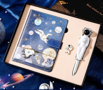 Página Para Colorear Galaxy Dream Cuaderno Lindo Astronauta De Dibujos Animados