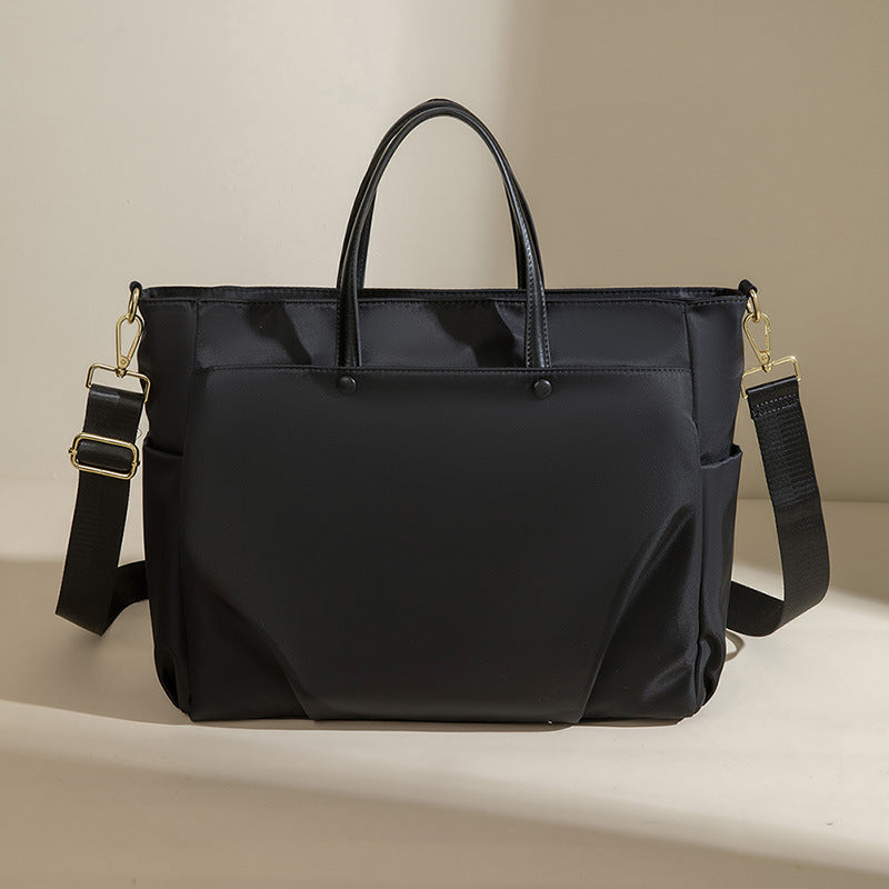 Sac à bandoulière d'affaires pour femmes, sac à main en tissu Oxford imperméable