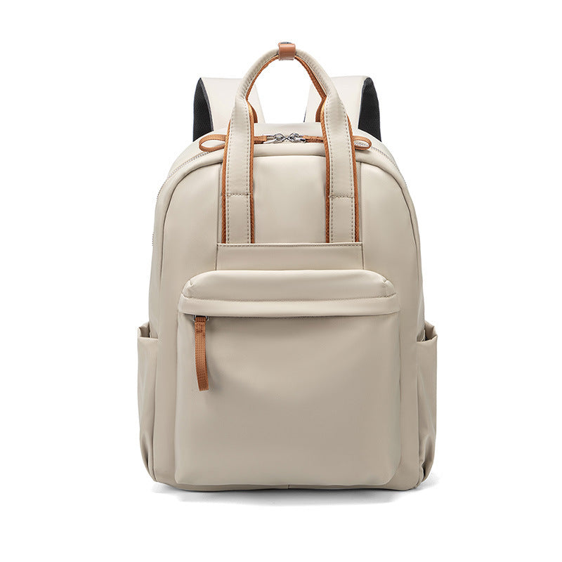 Mochila para ordenador Commuter de 14 pulgadas, mochila sencilla de tela Oxford que combina con todo, bolsa de viaje de gran capacidad