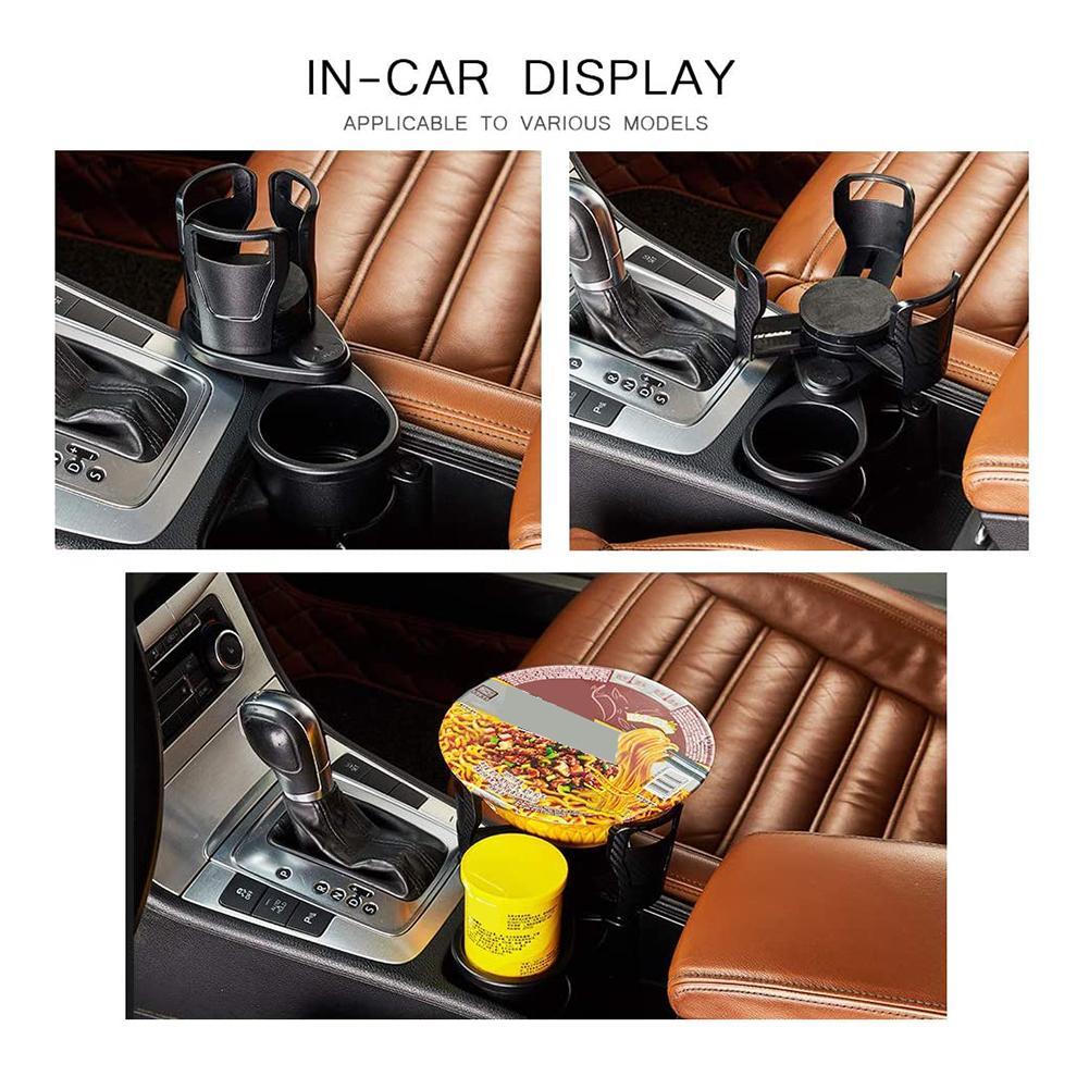 Porte-gobelet pliable pour voiture, porte-bouteille, support de tasse, lunettes de soleil, organisateur de téléphone, rangement, style de voiture