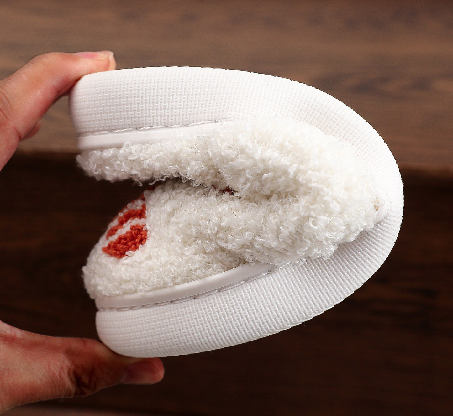 Pantoufles de noël en coton pour homme en pain d'épices, pour la maison et l'hiver