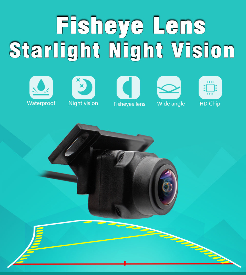 Caméra de vision nocturne grand angle non lumineuse pour voiture