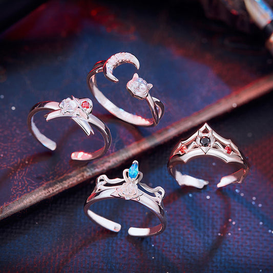 Anime Alloy Ring Ornament