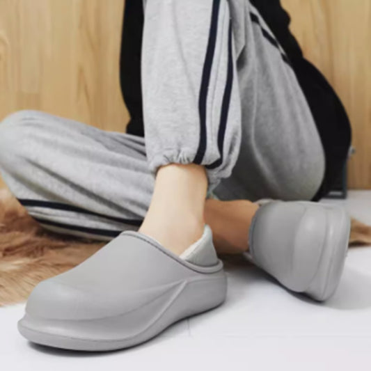 Muebles interiores de invierno para hombres y mujeres con felpa y tela espesa