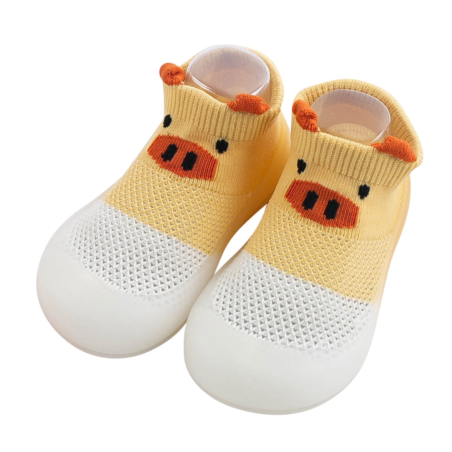 Zapatos para bebés y niños pequeños, calzado antideslizante de fondo suave y transpirable para el suelo para niños y niñas