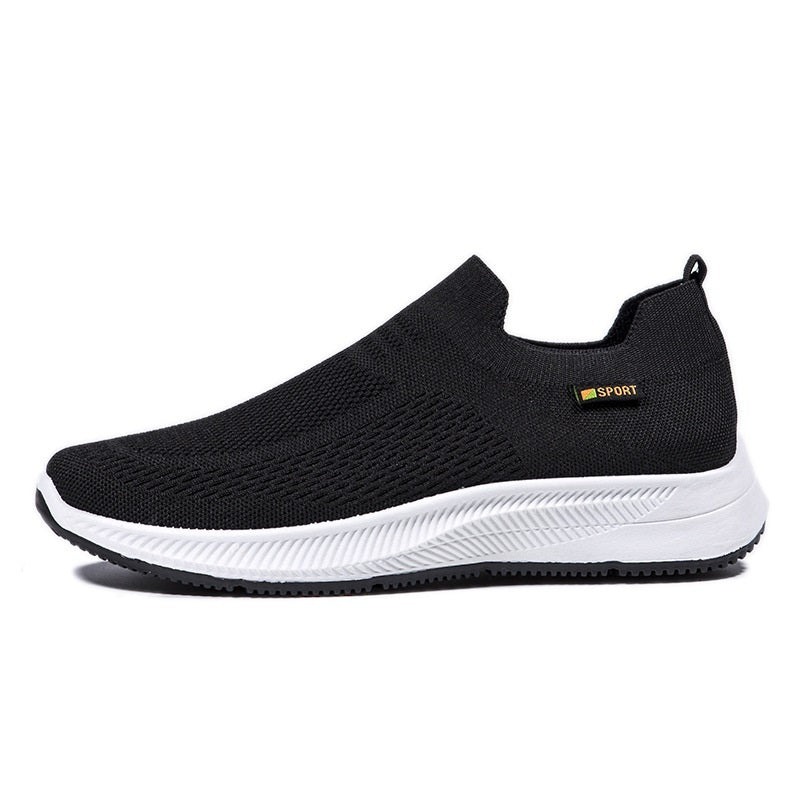 Chaussures en tissu de loisirs de sport de printemps chaussures à mailles fines tissées volantes
