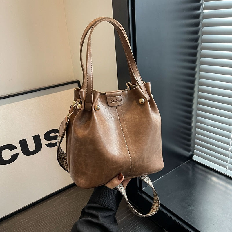 Bolso de axila portátil de un solo hombro de moda de gran capacidad