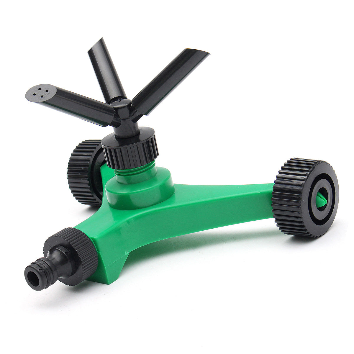 Plastic 360 Degree Automatic Rotating Three-pronged Waterer