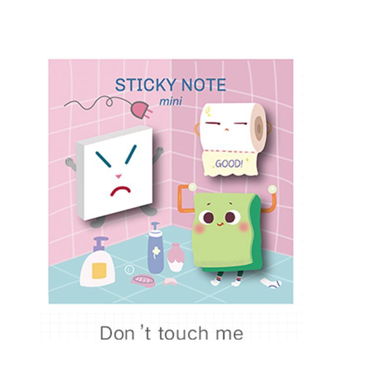 Notas Post-it® Patrón de calabaza espeluznante de Halloween