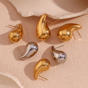 18K Gold Lip Dripping Ring For Women