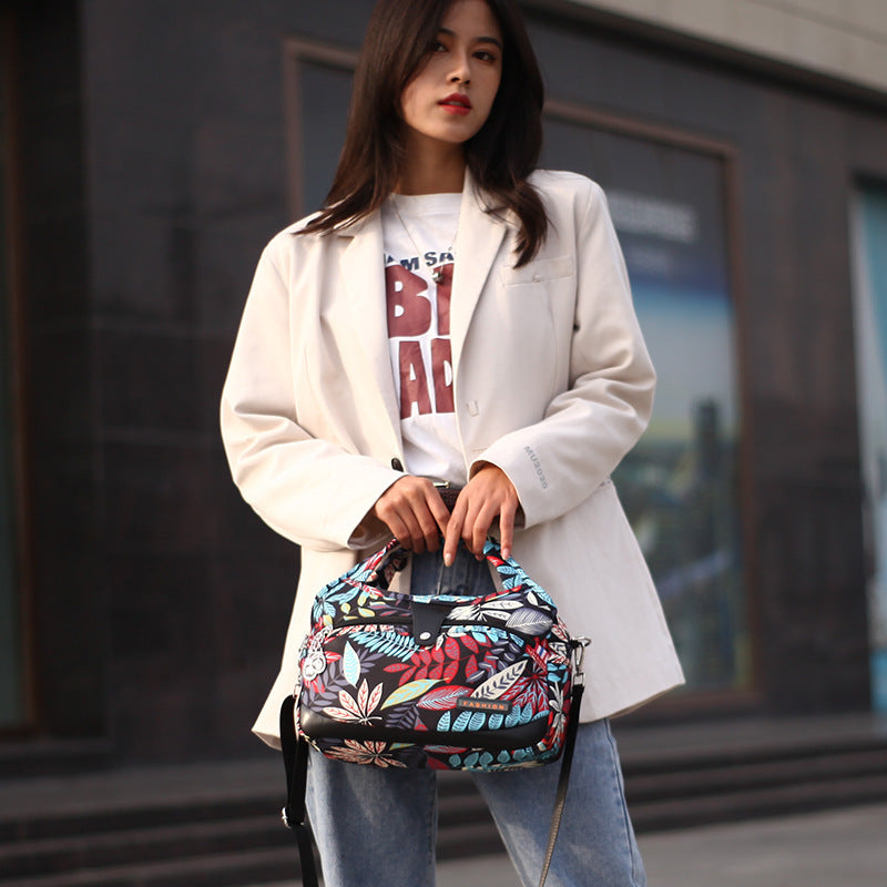 Bandolera de hombro de tela Oxford de gran capacidad