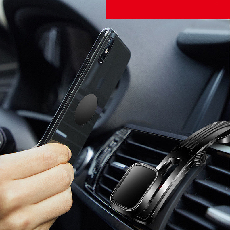 Support pour téléphone portable créatif magnétique bureau voiture Navigation Console centrale coller support pour téléphone portable