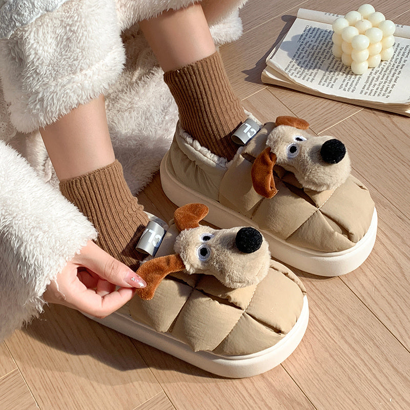 Chaussures En Coton À Plateforme De Couple Automne Et Hiver