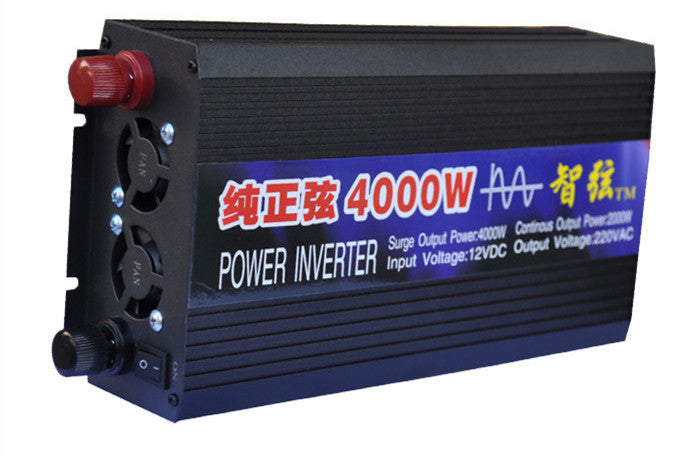 Pure Sine Wave Inverter 12V24V48V To 220V4000W Home Car Solar Inverter