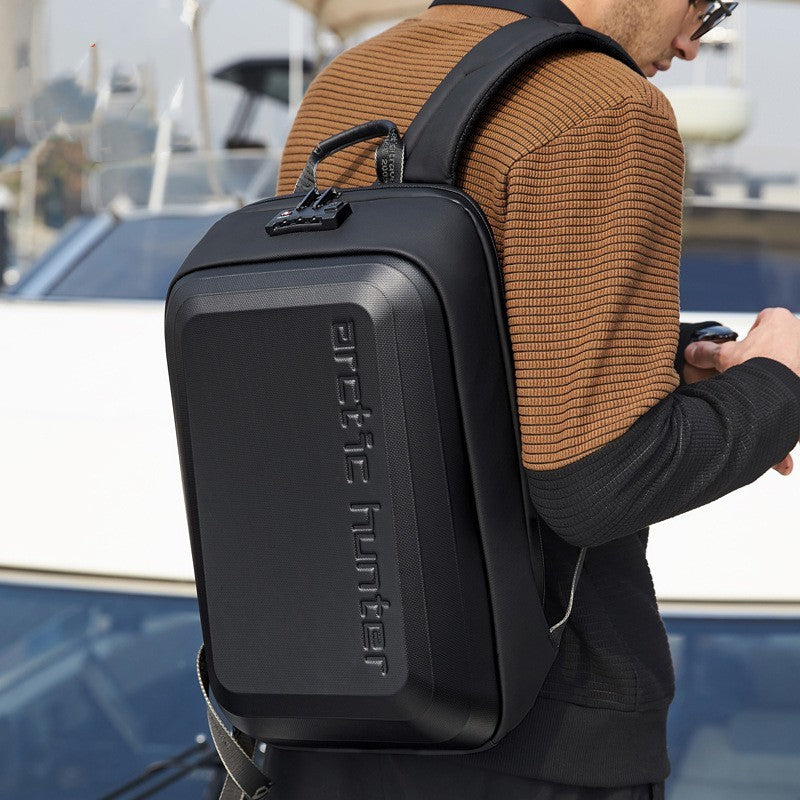 Sac anti-vol pour étudiants anti-sismique à coque dure pour hommes