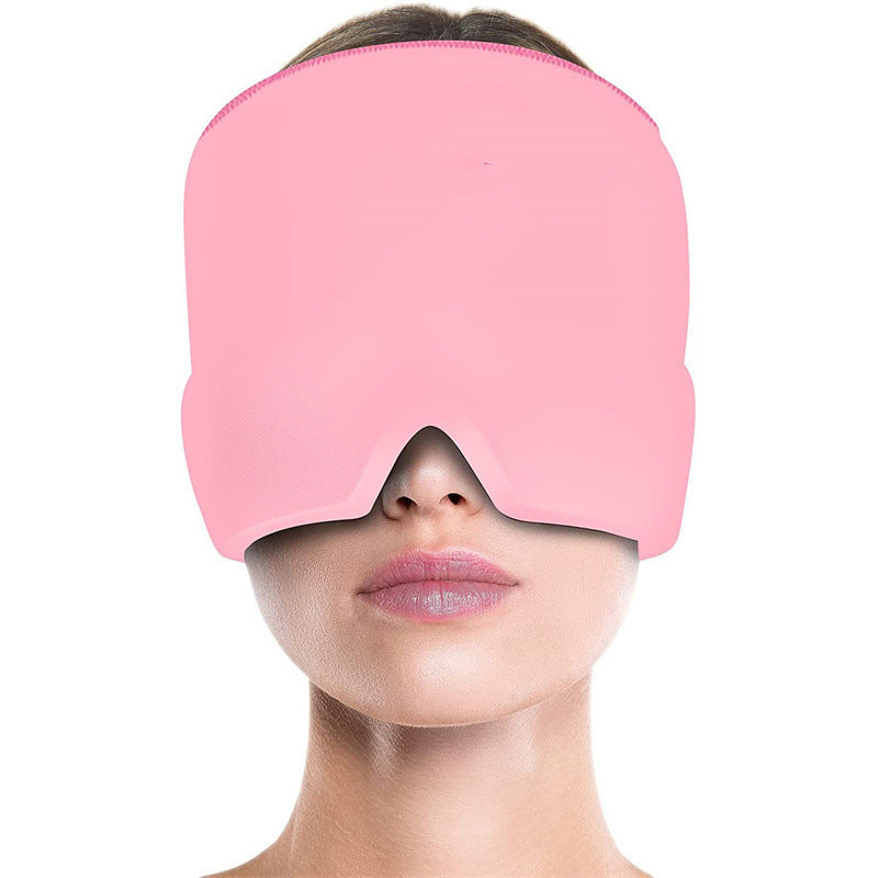 Mascarilla para ojos en gel para aliviar el dolor de cabeza