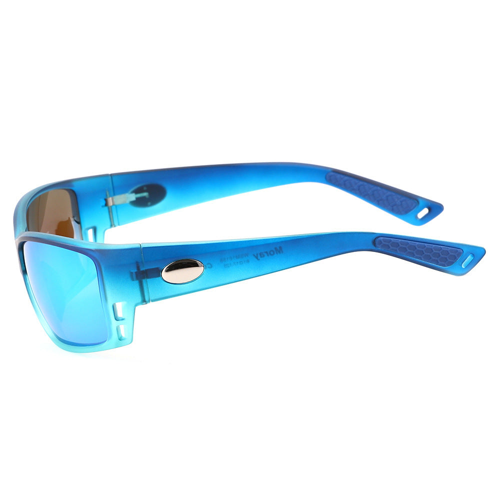 Gafas de sol polarizadas de pesca deportiva TR-90 con logotipo personalizado