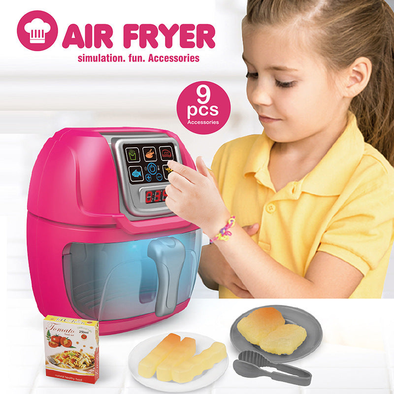 Nouveau Enfants jouent maison cuisine Simulation jouet Air friteuse