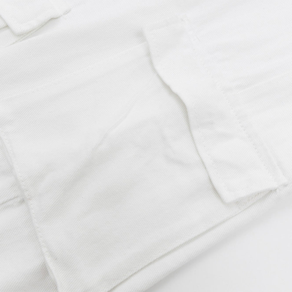 Men's Multi-pocket Denim Bell-bottom Pants