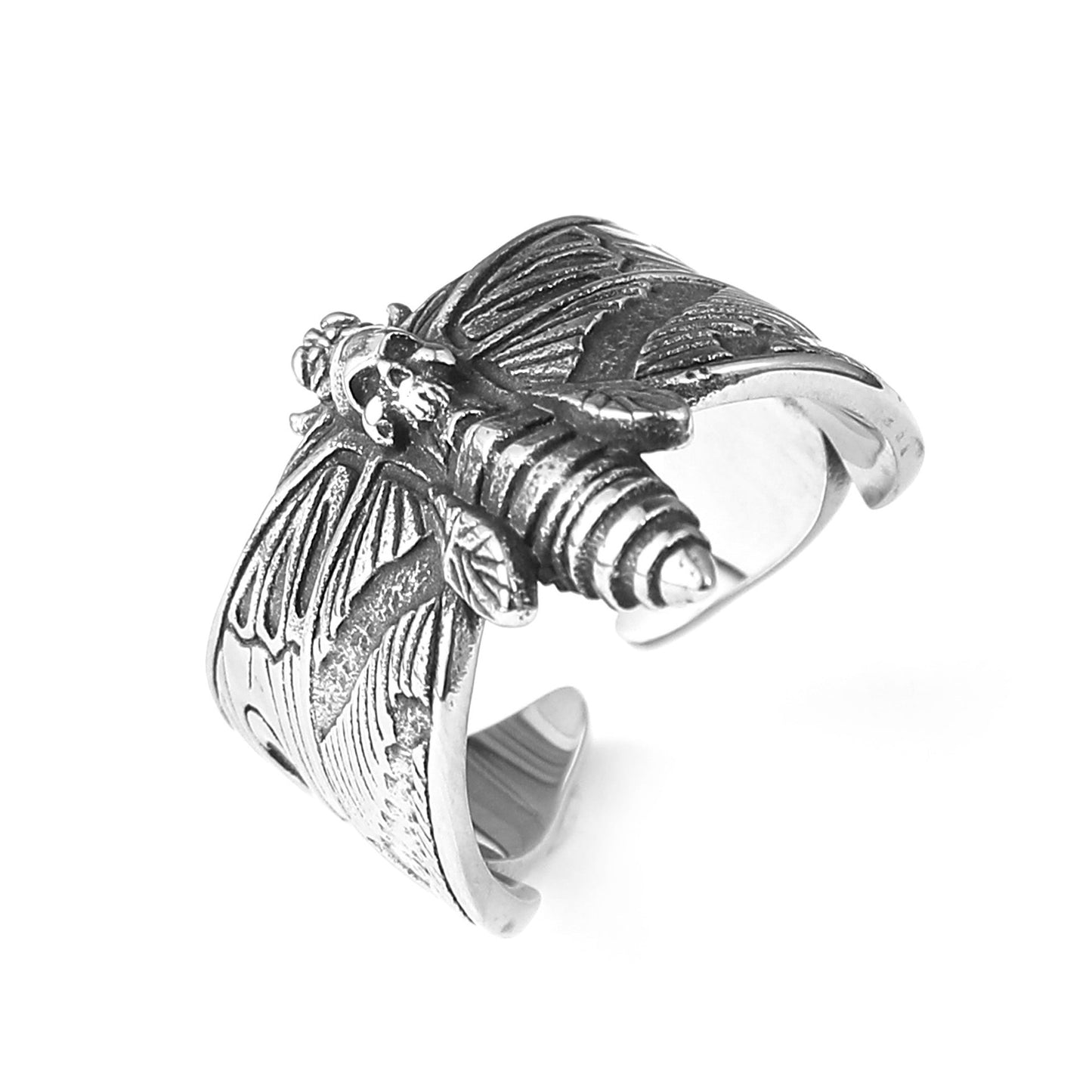Papillon de mort gothique classique, en acier inoxydable, tendance, unisexe, en Stock