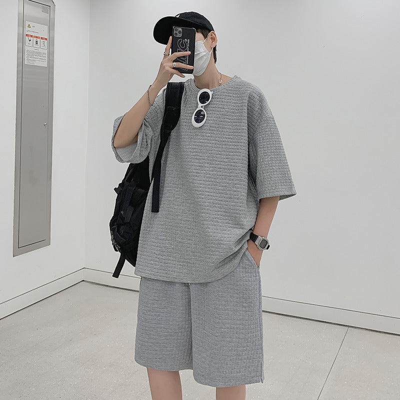 Loose Half Sleeve Clothes Japanese Suit
