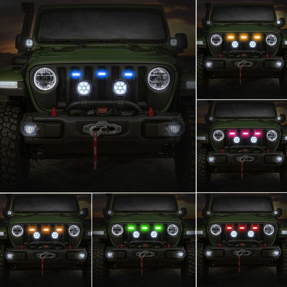 Lumière de voiture clignotante